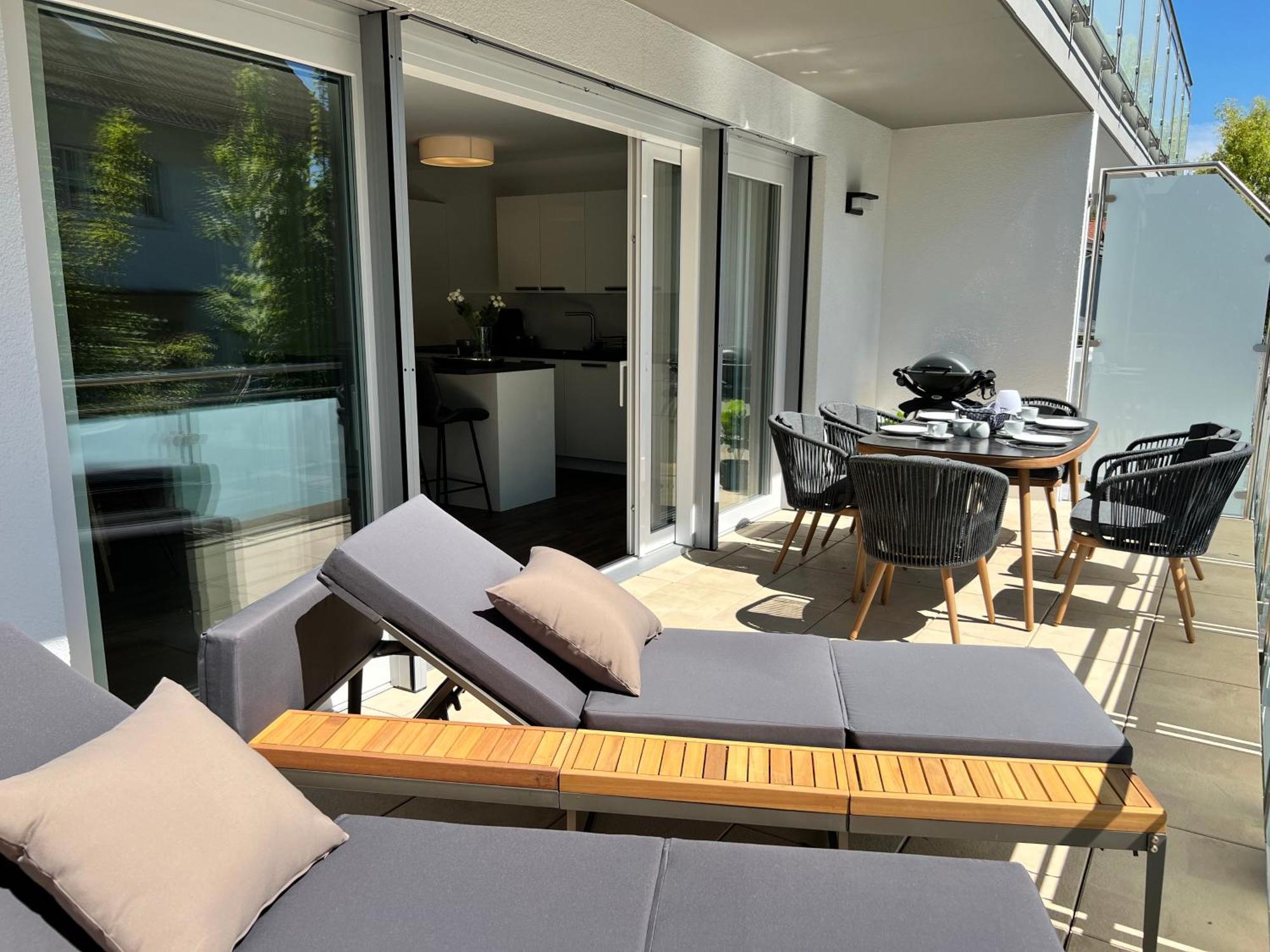 Neues Seeapartment Uberlingen Exteriör bild