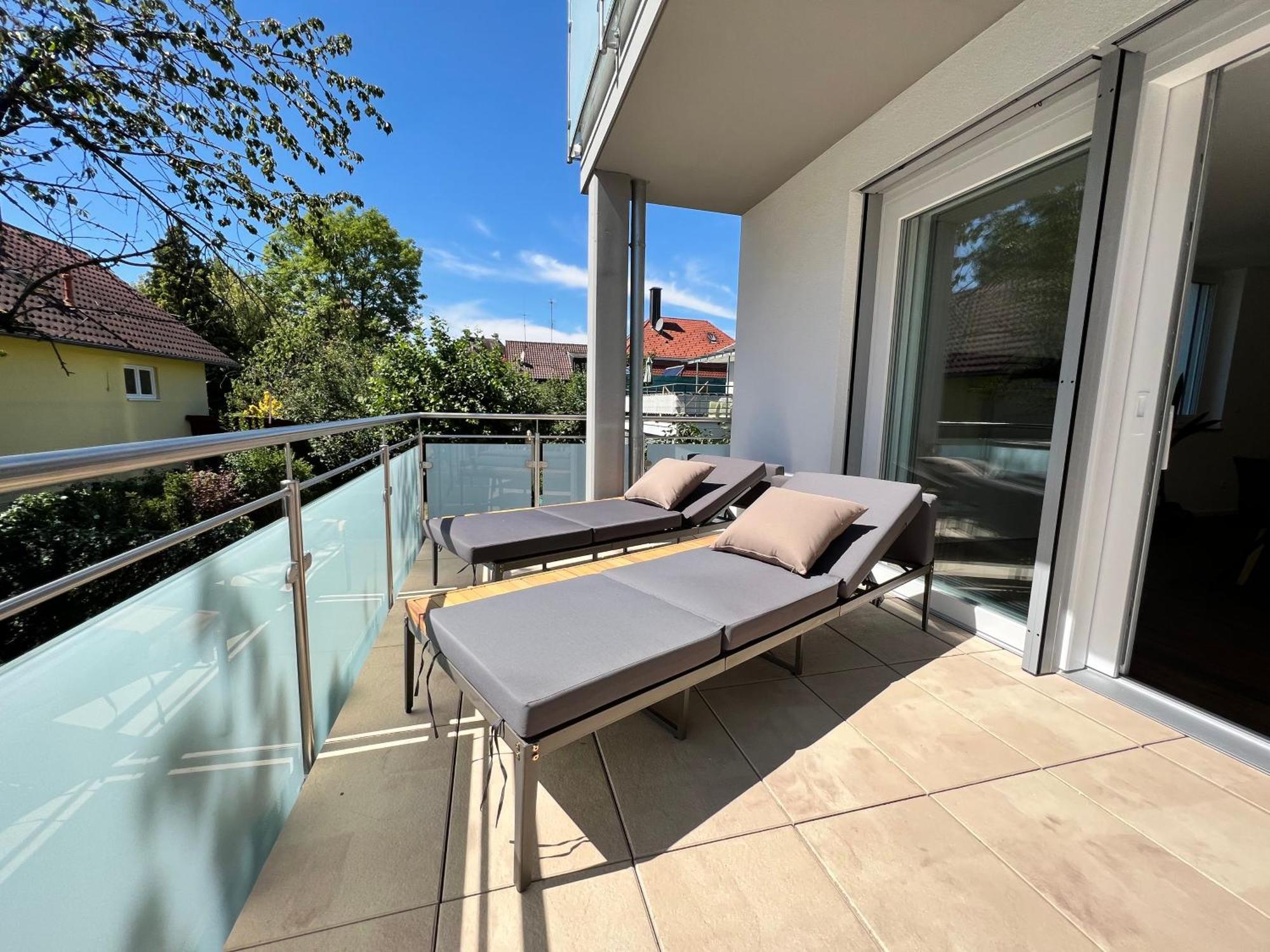Neues Seeapartment Uberlingen Exteriör bild