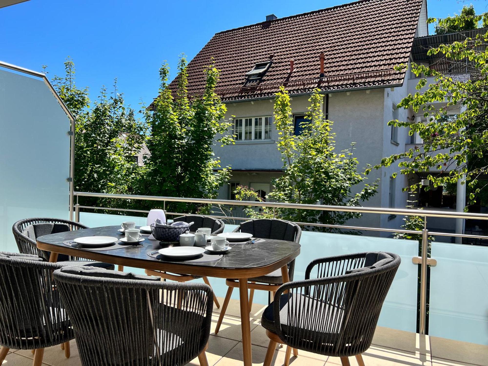 Neues Seeapartment Uberlingen Exteriör bild