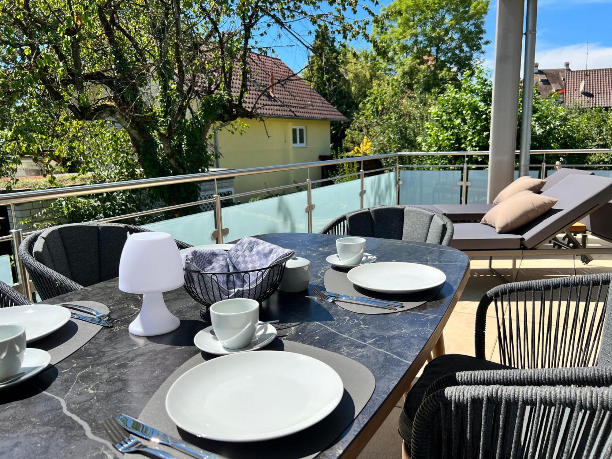 Neues Seeapartment Uberlingen Exteriör bild